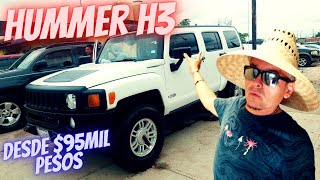 ℹ️Hummer H3 Camionetas desde 95 mil pesos trucks for sale used cars [upl. by Lovel]