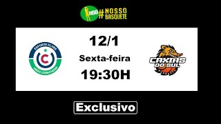 União Corinthians x Caxias do Sul  NBB 202324  Temporada Regular  Exclusivo no ExBux Sports [upl. by Inele]