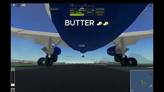 A330 butter landing [upl. by Brinn]