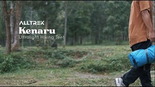 REVIEW HIKING TENT KENARU ALLTREK [upl. by Katlin104]