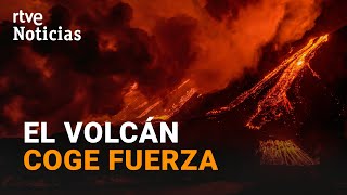 VOLCÁN LA PALMA La ERUPCIÓN se podría estar REACTIVANDO y hay más TERREMOTOS profundos  RTVE [upl. by Ahsiekal]