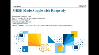 MBSE Made Simple with Rhapsody [upl. by Eramal]