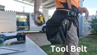 Tool Belt Setup What is in my Tool belt as a 3rd year Apprentice Carpenter [upl. by Redliw]