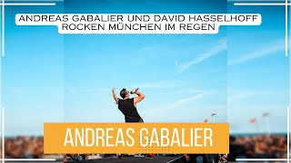 Andreas Gabalier und David Hasselhoff rocken München im Regen [upl. by Ikir]