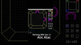 Atic Atac Dev Log 004 pt1 zxspectrum retrogaming ultimate coding [upl. by Haven]