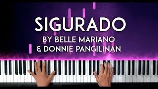 Sigurado by Belle Mariano amp Donnie Pangilinan piano cover  sheet music [upl. by Simmie411]