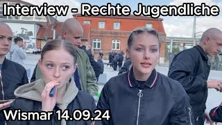 CSD Gegendemo Interview  Wismar 140924 [upl. by Tuck]