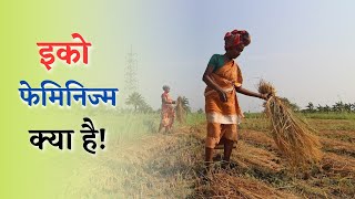 Ecofeminism in Hindi [upl. by Addiel]