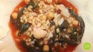 Easy Barley Soup With Swiss Chard recipe [upl. by Demaggio]