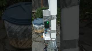 Firebee PowerTower on a Rocket Stove [upl. by Attevad]