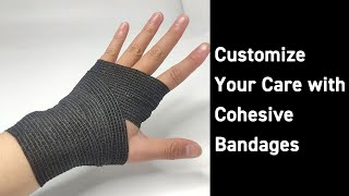 Customize Your Care with Cohesive Bandages  GSP SelfAdhesive Bandage [upl. by Ecitnirp]