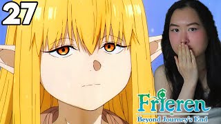 SERIE IS A MONSTER😱 Frieren Beyond Journeys End Episode 27 REACTION 葬送のフリーレン 27話の反応 [upl. by Raamal]