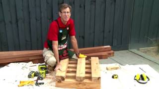 DIY Outdoor Daybed  DIY At Bunnings [upl. by Aihpos]