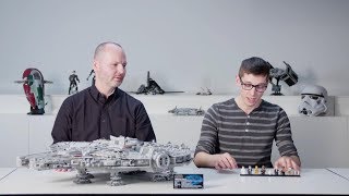 LEGO designer video 75192 Millennium Falcon [upl. by Helas777]