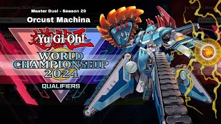 Orcust Machina in WCS S29 Master Duel [upl. by Elakram]