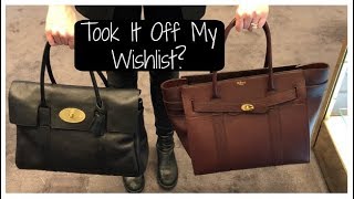 Mulberry Zipped Bayswayer vs Heritage  Updated Luxury Bag Wishlist [upl. by Aihcila]