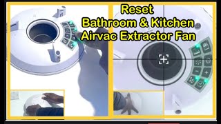 The Ultimate Guide to Installing Resetting amp Commissioning a Bathroom Extractor Fanquot Airvac CV2GIP [upl. by Notsuj]