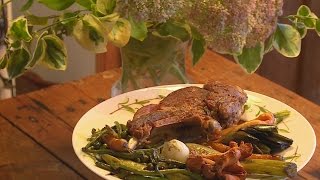 Recette  carré de veau à la sauge et poêlée de légumes [upl. by Rania]