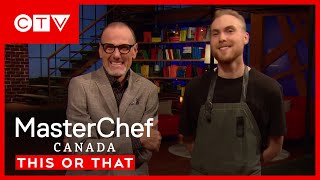 The Bonacini Boys Play This Or That  MasterChef Canada S7E4 [upl. by Einnoc106]