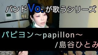 【パピヨン～papillon～島谷ひとみ】歌ってみた 歌詞付き カラオケ カバー [upl. by Eneleh]