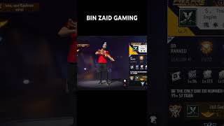 Bin zaid gaming freefireindia shorts [upl. by Haliek]