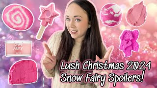 LUSH CHRISTMAS 2024  SNOW FAIRY SPOILERS Part 1 Of The Christmas Spoilers [upl. by Medrek]