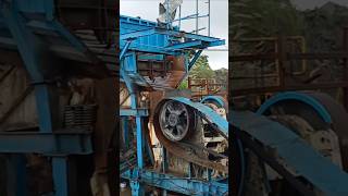 Stone mines crusher plant hydra stone shorts shortvideo [upl. by Navad]