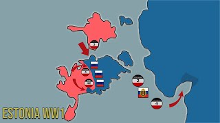 WW1 In Estonia Animated [upl. by Pizor]