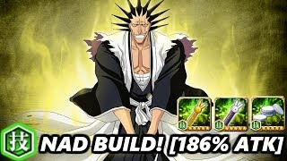 Bleach Brave Souls Kendo Kenpachi 186 Attack Showcase [upl. by Nodarse]