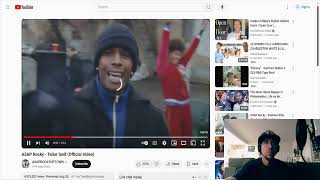 AAP Rocky  Tailor Swif Officia Reaction Video [upl. by Camp757]