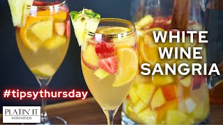 Super FRUITY White Wine Sangria  Shorts Favourites [upl. by Yrram464]