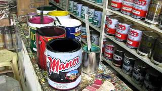 PINOY MIXING PAINT COLORS Dipolog City Paint Center [upl. by Dweck]