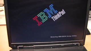 IBM ThinkPad A30 and A31 with LS240 drives [upl. by Eisnyl]