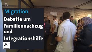 Zuwanderung Der Familiennachzug nimmt zu bei Integrationshilfen soll jedoch gekürzt werden  BR24 [upl. by Lotson]