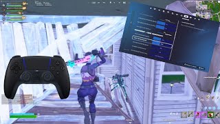 PS5 Fortnite Ranked Reload Gameplay 4K 120FPS  Best AIMBOT Controller Settings 🎯 [upl. by Felix]