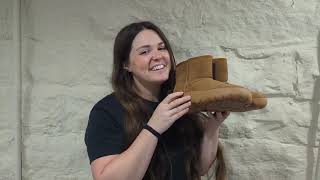 Womens Suede Snow Boots Review  Worth the Hype [upl. by Pansir]