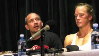 Holly Holm vs Diana Prazak Post Fight Press Conference [upl. by Waller685]