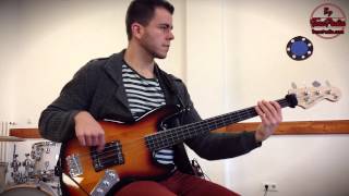 Fender Squier Vintage Modified VM Fretless Jazz Bass Demo [upl. by Francoise]