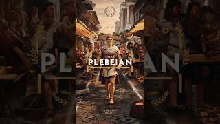 Ancient Roman Plebeians romanempire romanhistory rome ancienthistory history historyshorts [upl. by Belloir661]