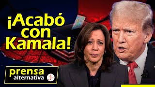 Trump carga contra Harris sin piedad [upl. by Gine]