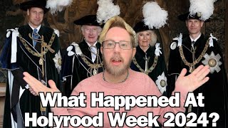 Discover What Happened At Holyrood Week 2024 [upl. by Orelee]