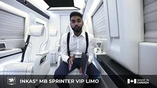 INKAS® VIP Limousine based on MercedesBenz Sprinter [upl. by Trembly677]