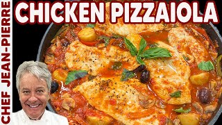 One Pot Chicken Pizzaiola Recipe  Chef JeanPierre [upl. by Ardnuassac]