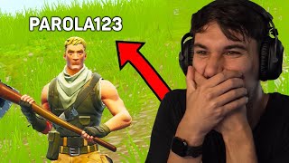 Miam Pus PAROLA In Nume Pe Fortnite 😅 [upl. by Wailoo57]