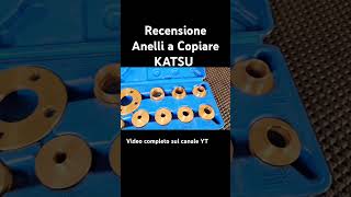 Recensione Anelli a Copiare KATSU recensione faidate woodworking rifilatore katsu anellikatsu [upl. by Dyal]