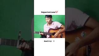 Tum ho🥀expectations blvd reality short Guitar cover shorts viralvideo trending [upl. by Cud551]