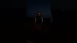 creepy clown spotted on selsey beach [upl. by Rosner117]