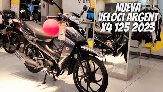 Nueva Veloci Argent X4 125 2023😱  ¡Para dar tus Primeros Pasos🔥 [upl. by Eneloc]