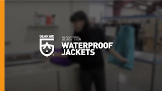 How to Waterproof a Jacket with Revivex Water Repellents [upl. by Carbo]