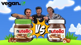 NUOVA NUTELLA VEGANA vs NUTELLA CLASSICA  saranno uguali  proviamole [upl. by Enialedam]